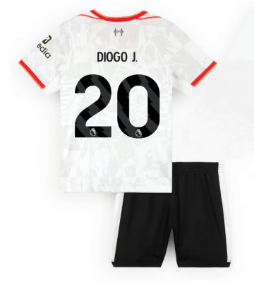 Liverpool Diogo Jota #20 Tredje Kläder Barn 2024-25 Kortärmad (+ Korta byxor)